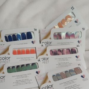 Color Street Nail Polish Strips Set